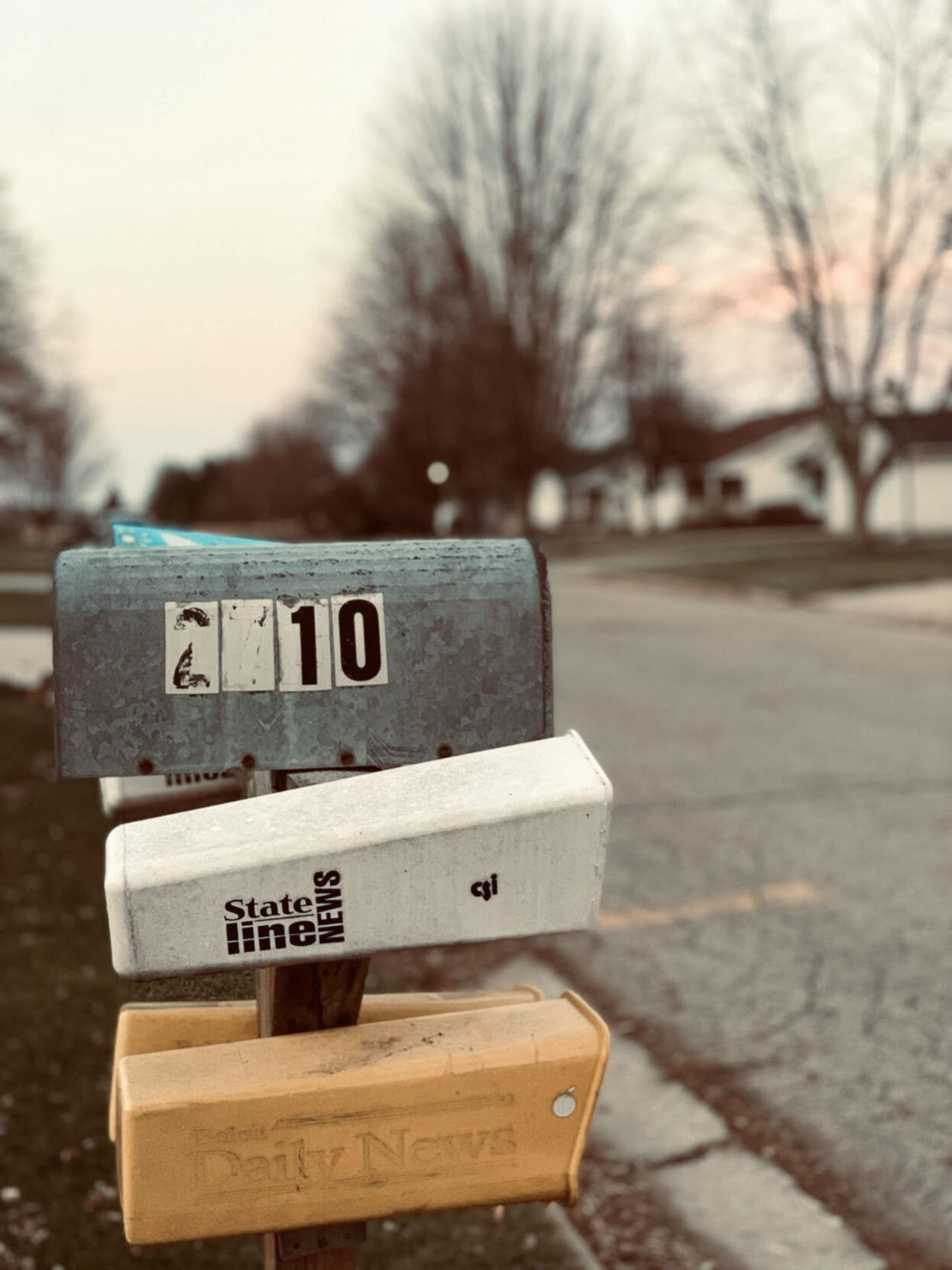 Waiting for the mail